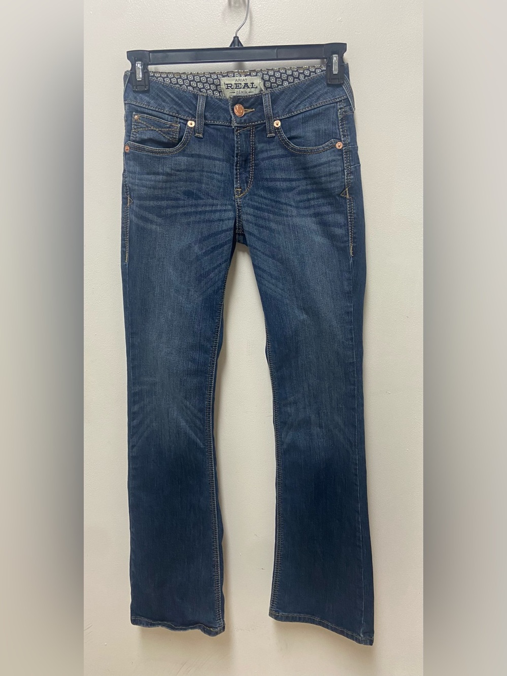Ariat R.E.A.L. Denim 27R Bootcut Jeans Women’s Western Perfect Rise